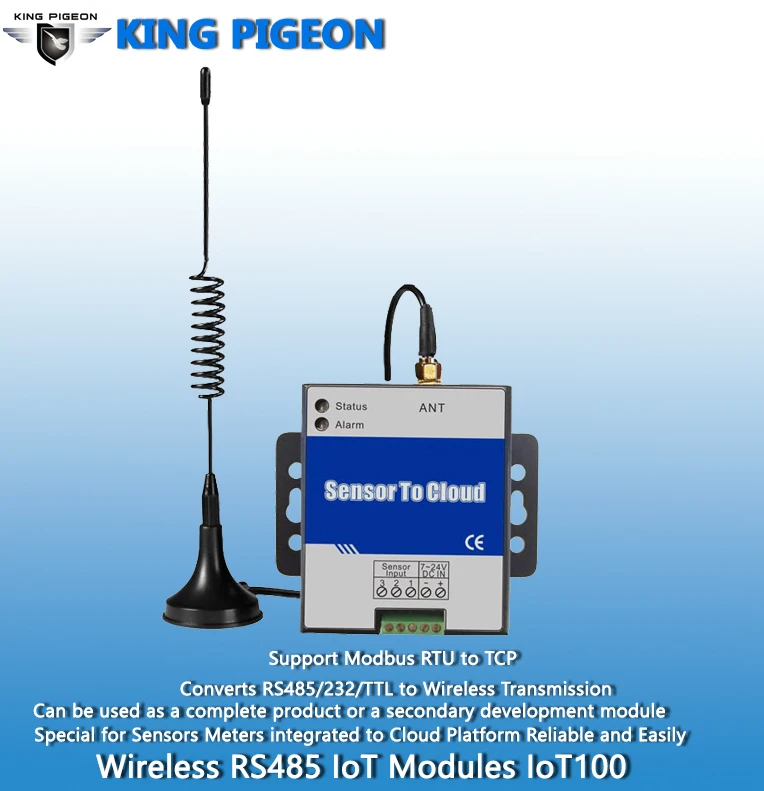 Iot104 Wireless Modbus Mqtt Temperature Humidity Iot Sensor Buy Iot