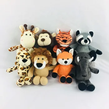 zoo animal soft toys