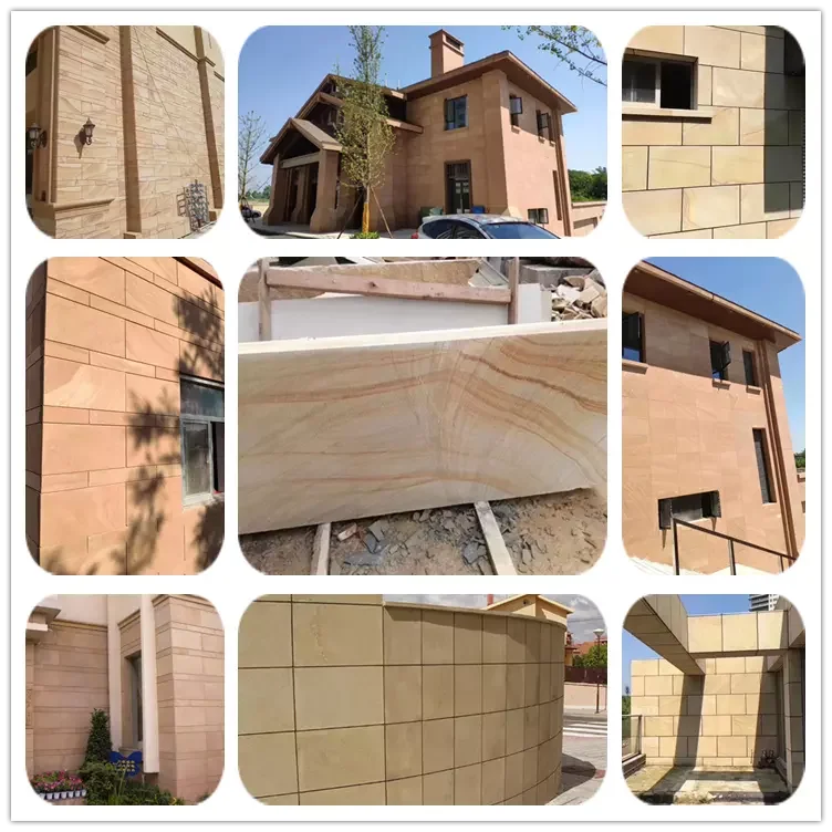 Sichuan Factory Direct Sale Honed Surface Red Sandstone block flooring tile wall tile