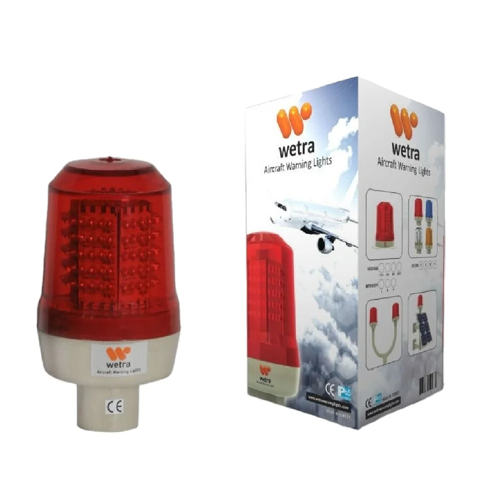 Wetra Aircraft Warning Lights on tall buildings