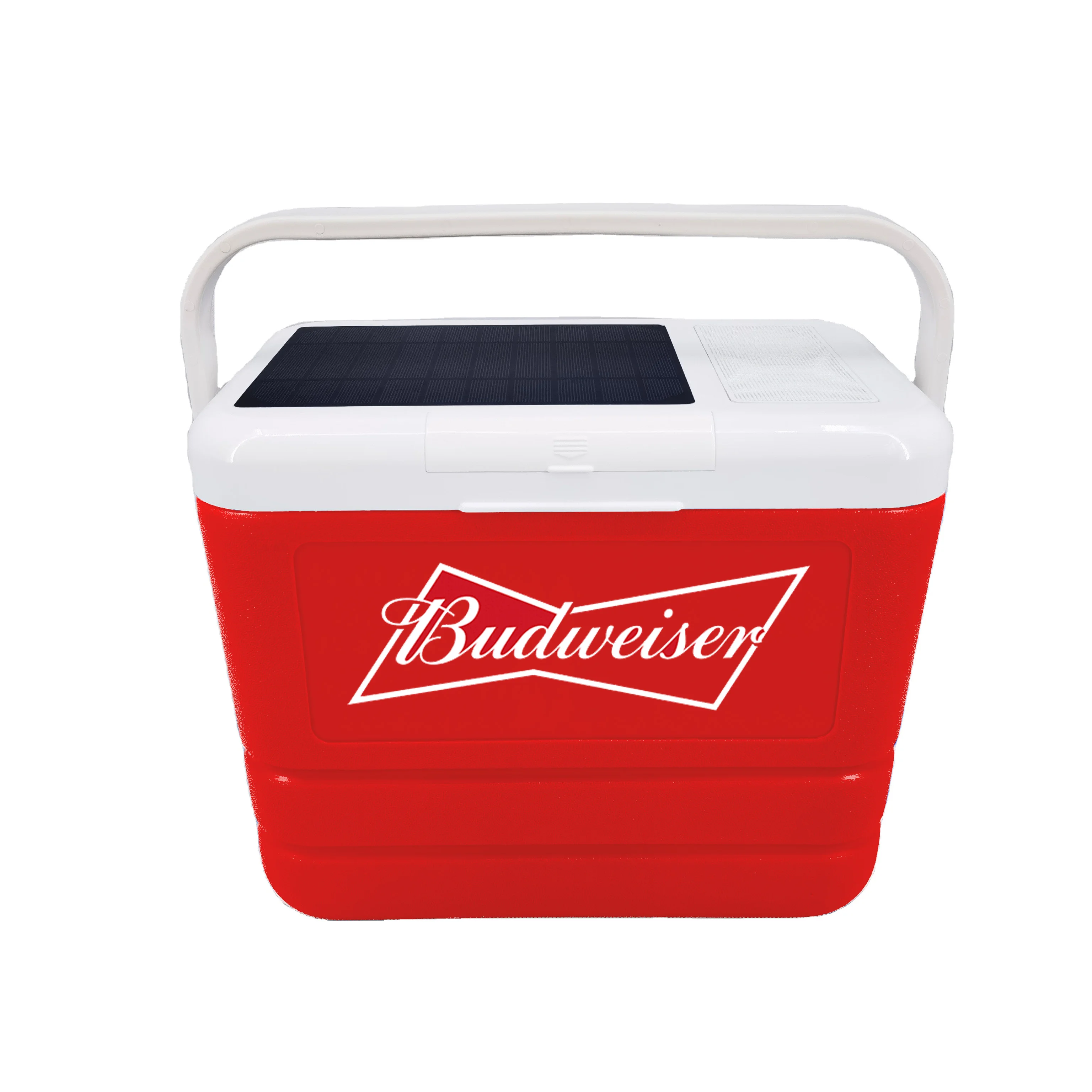 Portable Camping Solar Ice Chest Cooler Box With High Quality Speakers