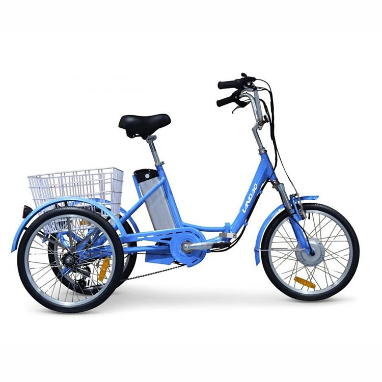 Minmax Foldable Electric Tricycle Basic Electric Three - Wheeled ...