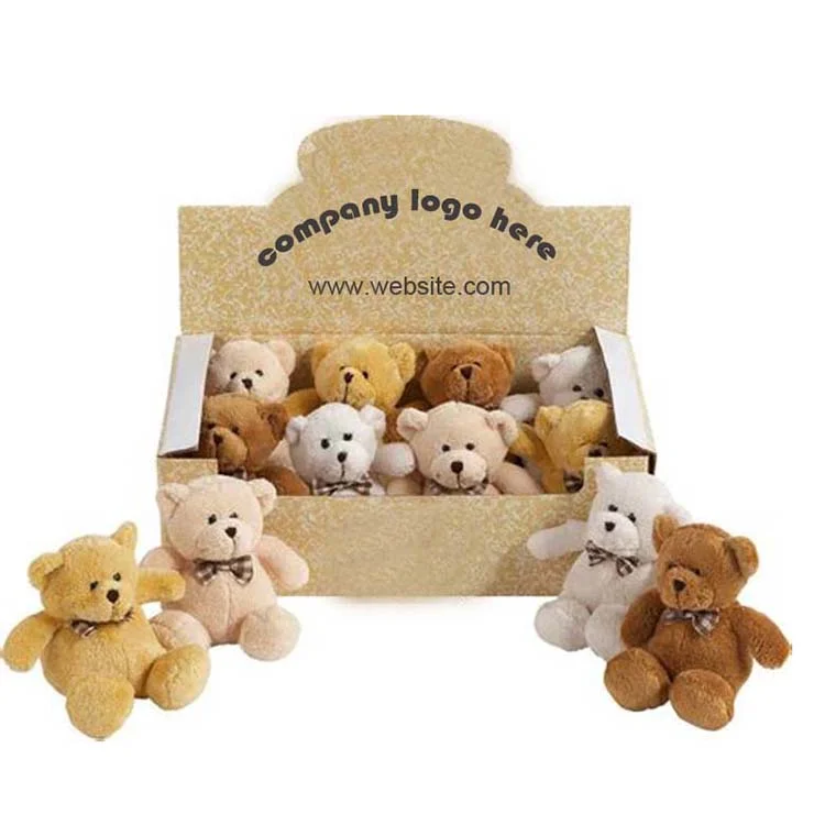 Promotion Mini Classic Stuffed Teddy Bears Plush Animal Toy In Display Box  - Buy Animal Alley Stuffed Toys,Sloth Animal Toy,Plush Toy Stuffed Animal  Toy Product on 