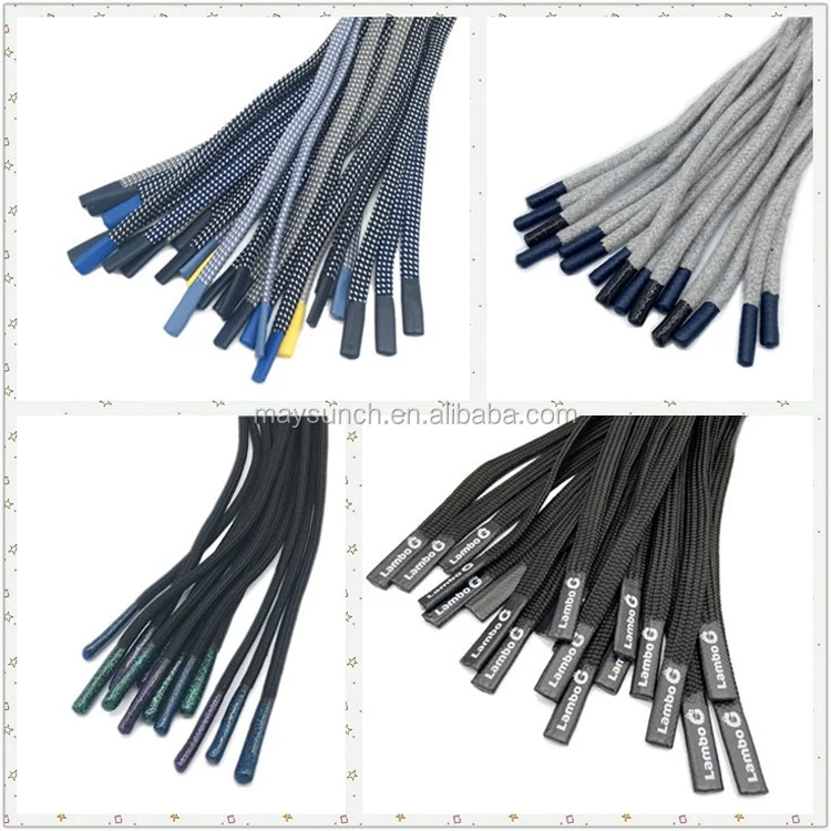 Custom Polyester Draw Cord with Silicone Dipped Ends