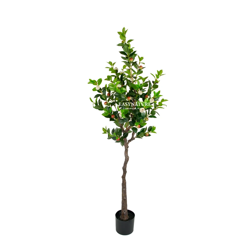 1.6m artificial potted trees,rose flower tree,flower bud tree - 