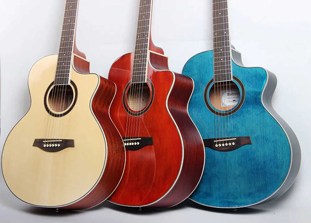 bx-t06 babson 41 英寸中国乐器四弦琴吉他五颜六色的吉他