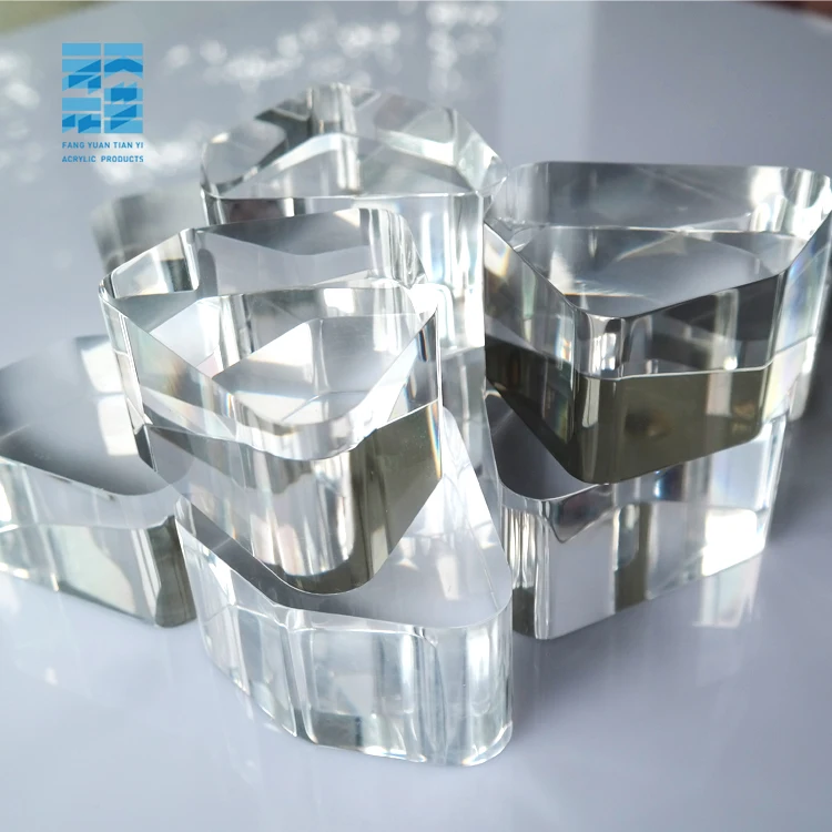 Polished Acrylic Block Solid Acrylic Blocks Acrylic Polished Bases Buy Polished Acrylic