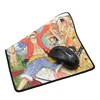 New design portable cushioned nature rubber metal mouse pad