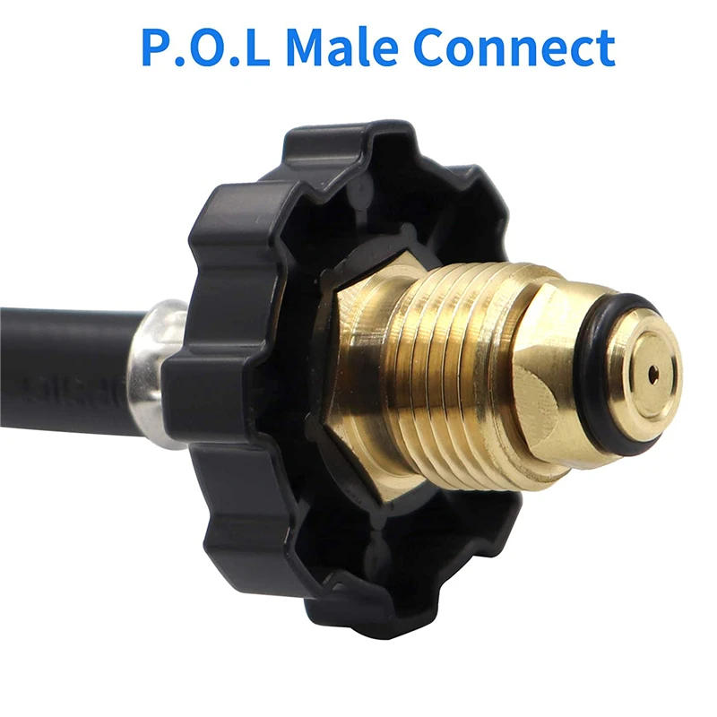 Portable Camping Grill Stove Parts 1lb Propane Tank Canister Regulator