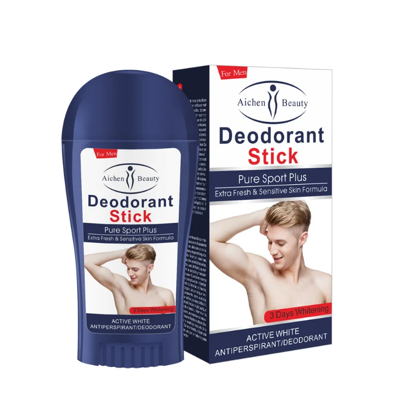 Pure Sport Plus Extra Sensitive Skin Formula Men Active White Antiperspirant Deodorant Stick