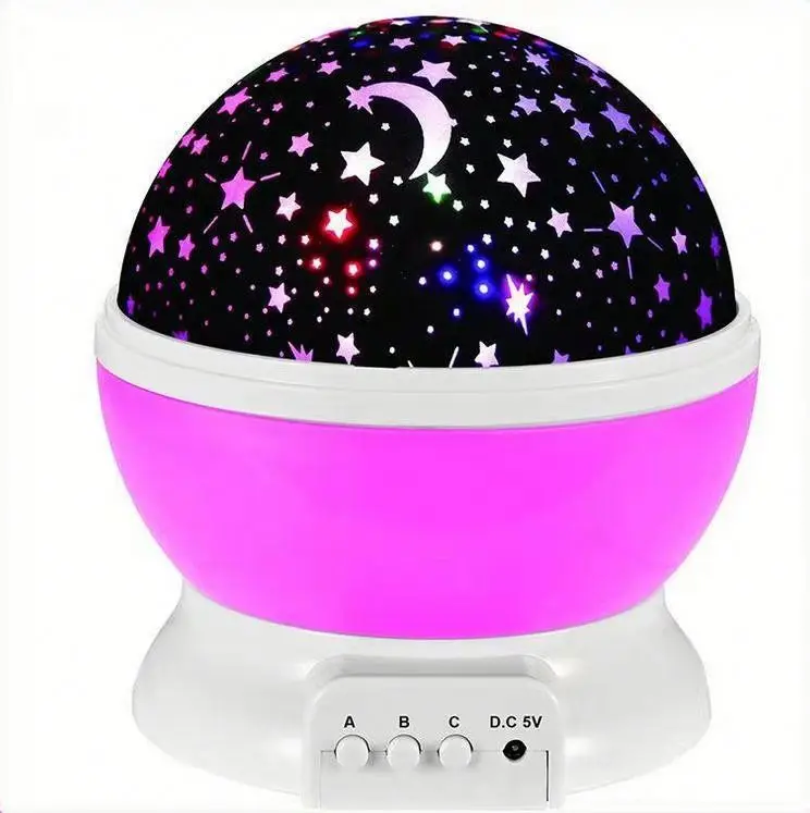 Hot New Baby Kids Room Decor Starry Projector Lamp LED Star Sky Stars Night Lights Cosmos Star Master Projector Lamp