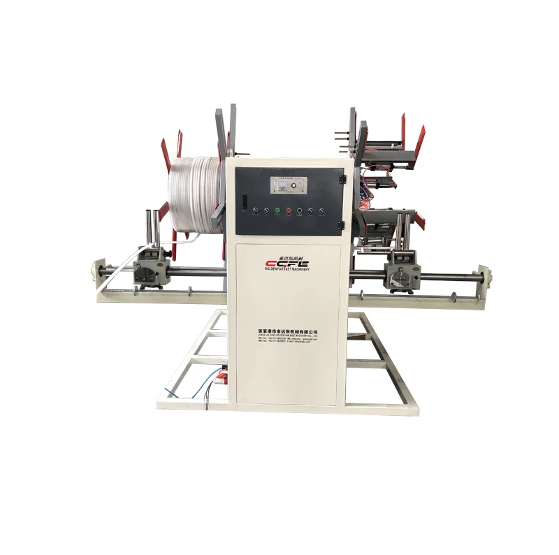 Double Position Pipe Winder Pvc Drip Irrigation Pipe Winding Machine
