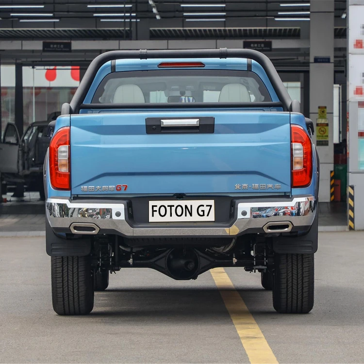 Foton Tunland G7 G9 Pickup Gasoline Diesel Cargo Pick Up Trucks Off Road Vehicle 4x4 2.0t Led Foton PickUp Trucks factory