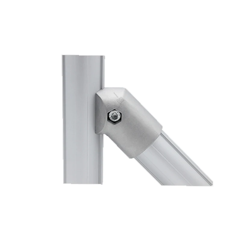 product 43mm series 45 degree external connector 4000 series line rod aluminum alloy lean pipe connector accessories material car-14