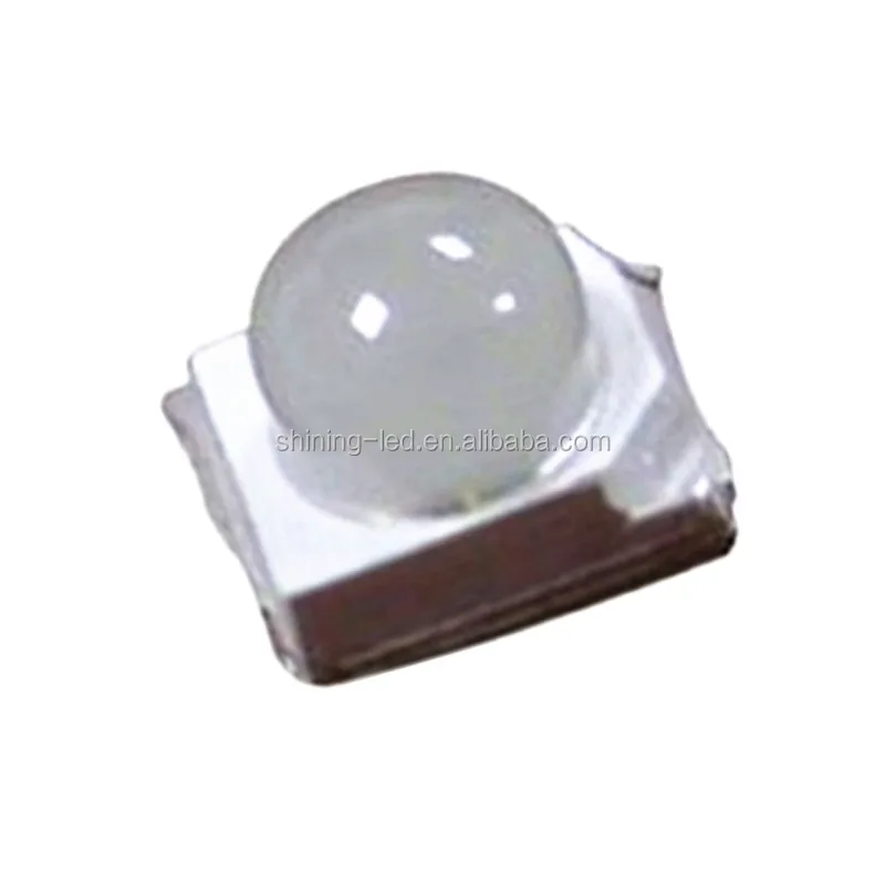 Super Bright light gathering Convex top 30degree 4pins 520nm 525nm 530nm SMD LED 3528 3527 Green