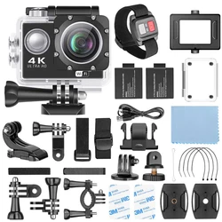 Popular Mini Portable Black 4K30/60fps 1080p Camera Sport Underwater Waterproof Camcorder Sporte Camara Deportiva