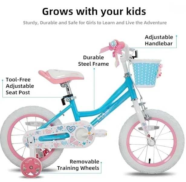 product safe low center gravity steel frame single speed line kids wheelie bike training wheels multi wheel stability all age nordic-5