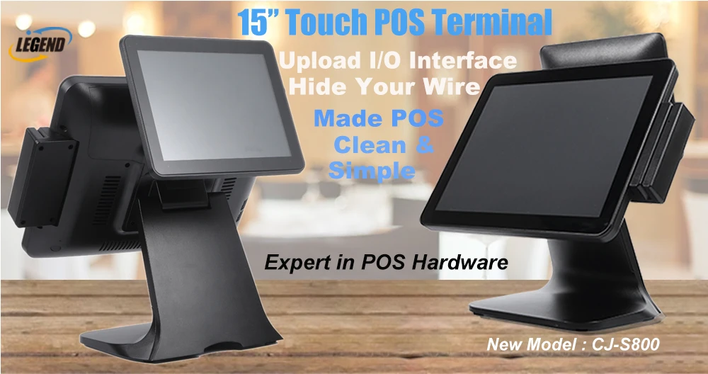 Win10 PRO 4GB POS All-In-One 15" MSR Point of Sale 