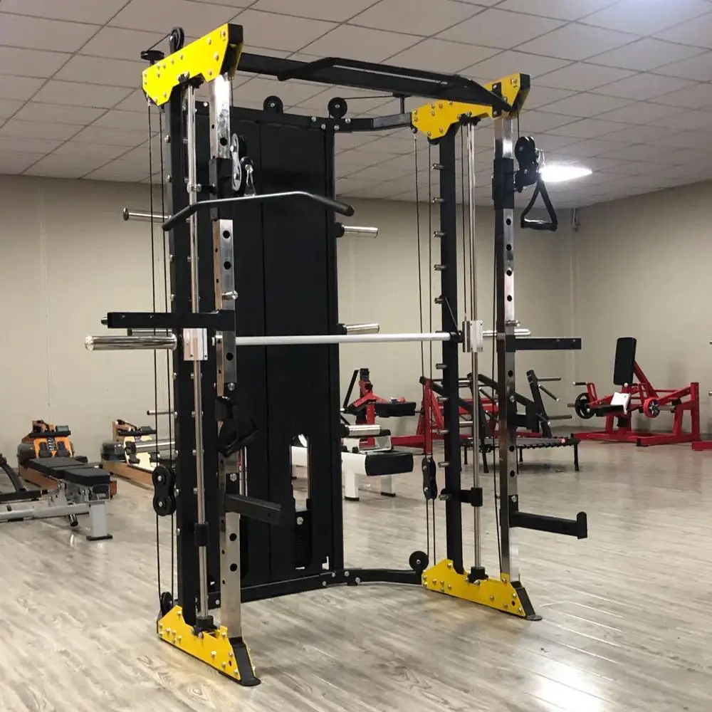 健身房设备健身多功能traine smith机器家用健身房出售 