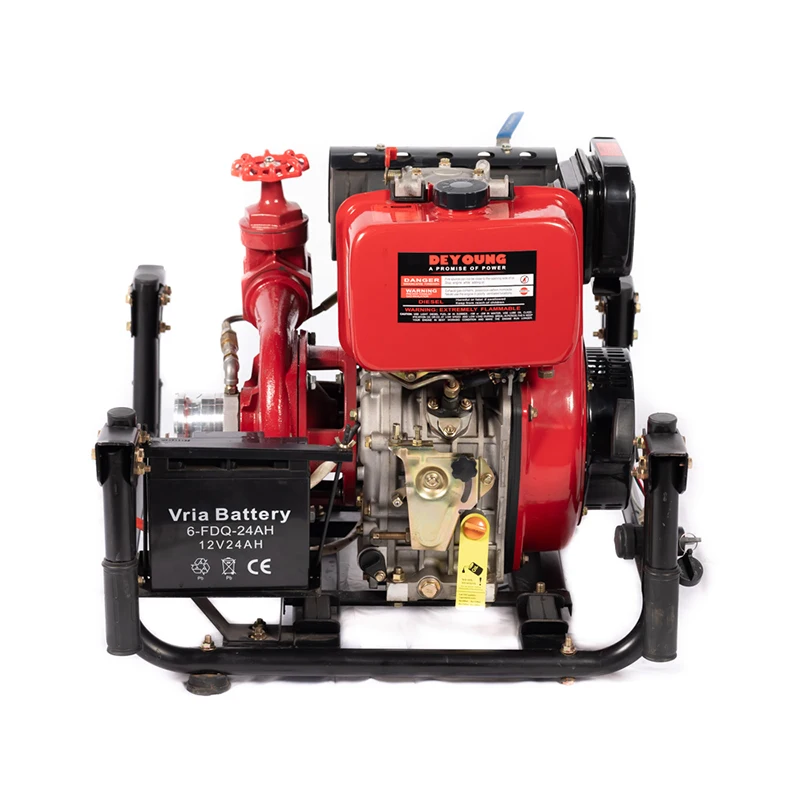 High Quality 2.5inch Portable Fire Fighting Diesel Water Pump - Buy 2 ...