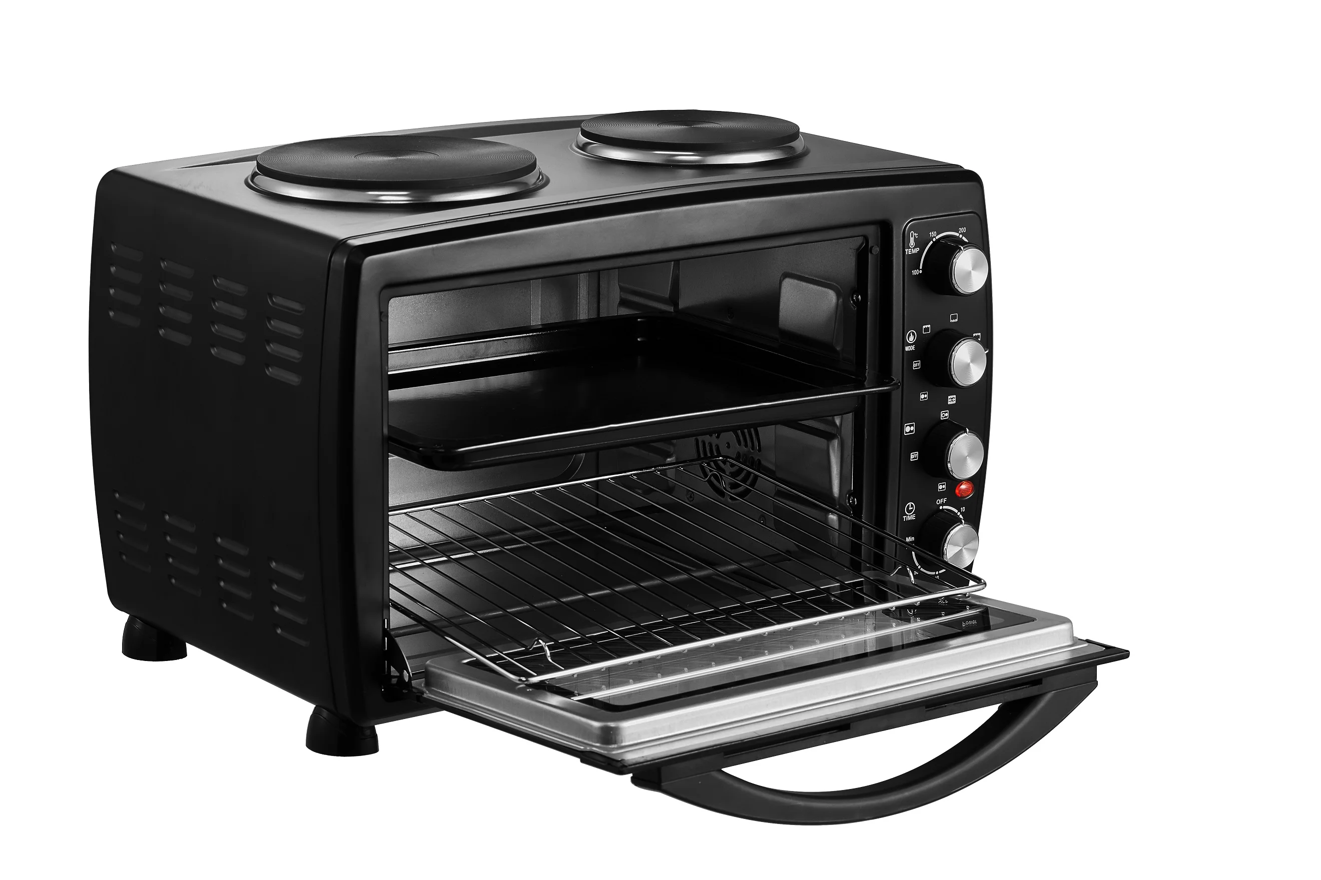 1600w Large Home Electric Chicken Roasted Rotisserie Convection Oven