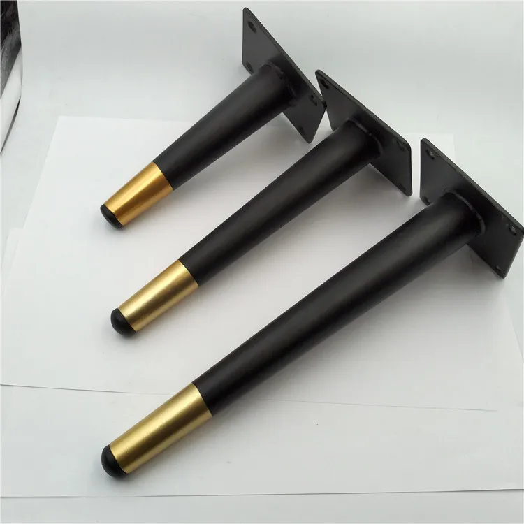 Black Chair Legs Metal Sofa Legs Feet 15 20cm 25cm Sl067 Buy