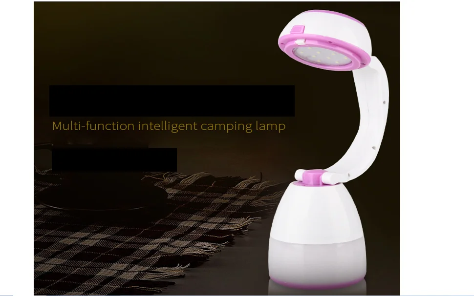 HoneyFly LED Portable Lamp LED Table Light Night Light USB Charge  Multifunctional Outdoor Camping Hiking Fishing