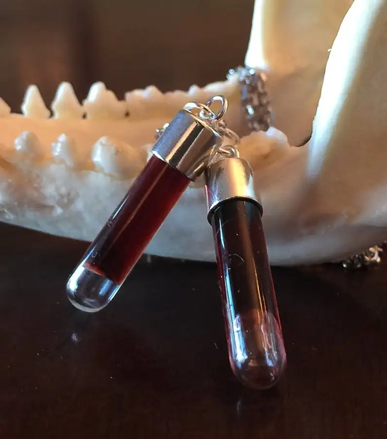 Vial of Blood' Gothic Choker – DevilFashion Official