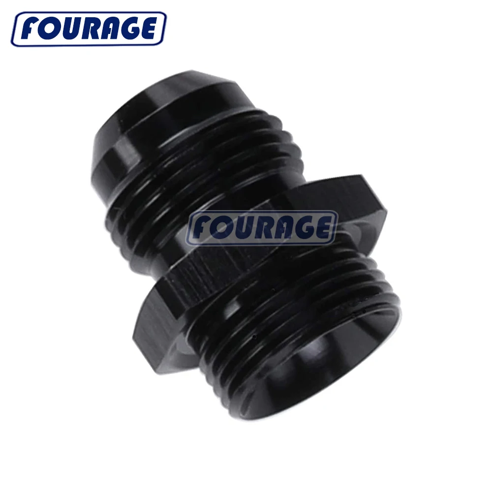 Cnc Machined Billet Aluminum An Male Thread Flare To Male 1/4 * 19 Bsp