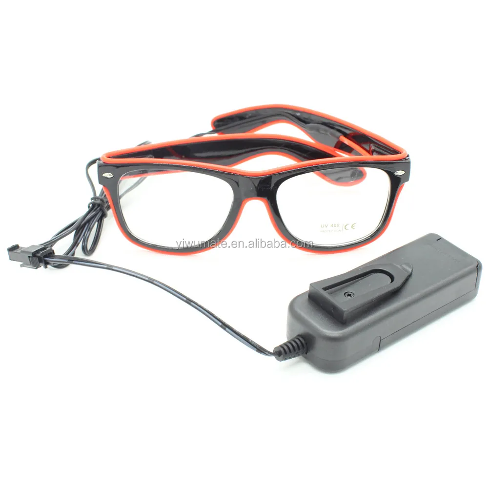 Cheap Led Neon El Wire Led Flashing Glasses Wholesale Neon Funny