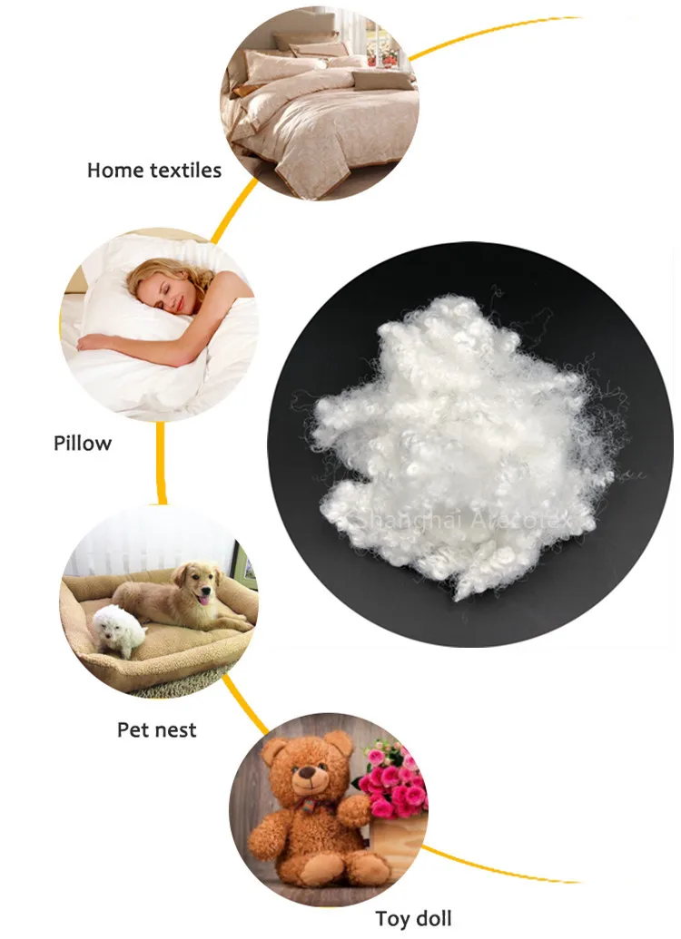 批发polyfill 3d,7d,15d 填充聚酯纤维