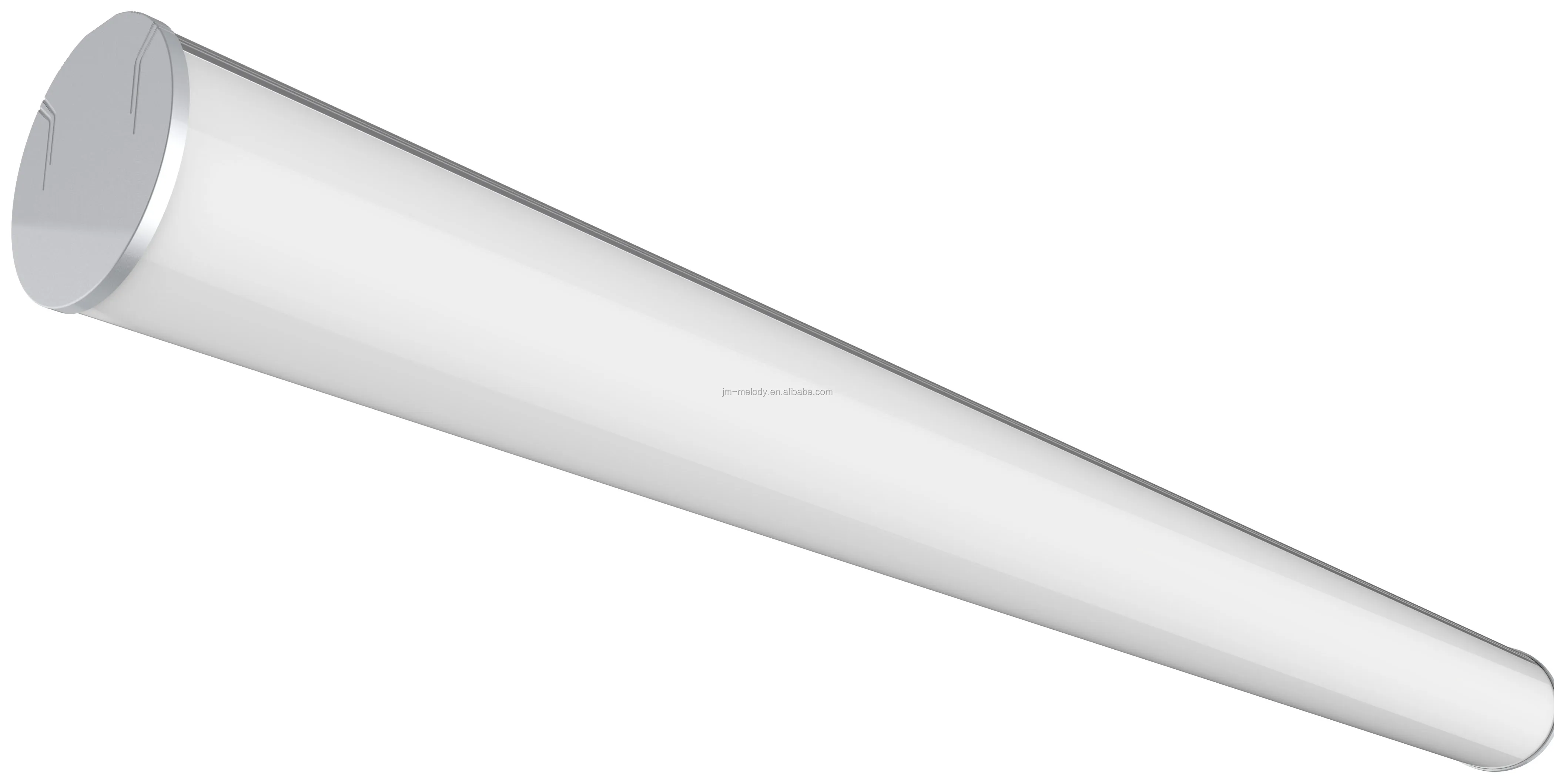 D80 Round 40w 1000mm Led Linear Light 200 Beam Angle Led Pendant Tube Light Led Office Light