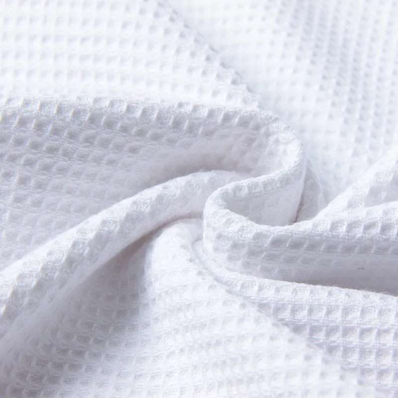 40*60 Cm Rectangle White Sublimation Blank Heat Press Waffle Tea Towel