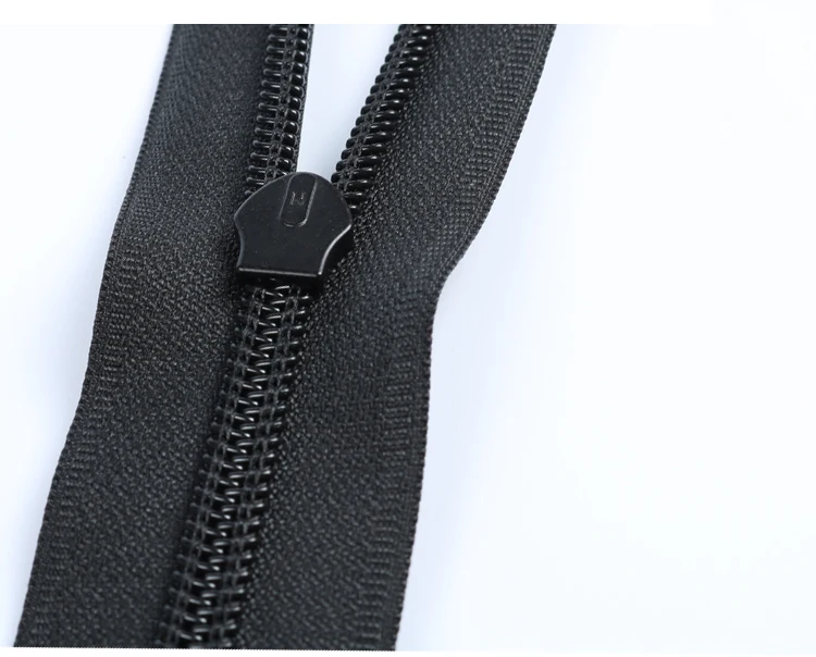 Waterproof Zippers Sports Wear Black Invisible Zipper 70cm~150cm For ...