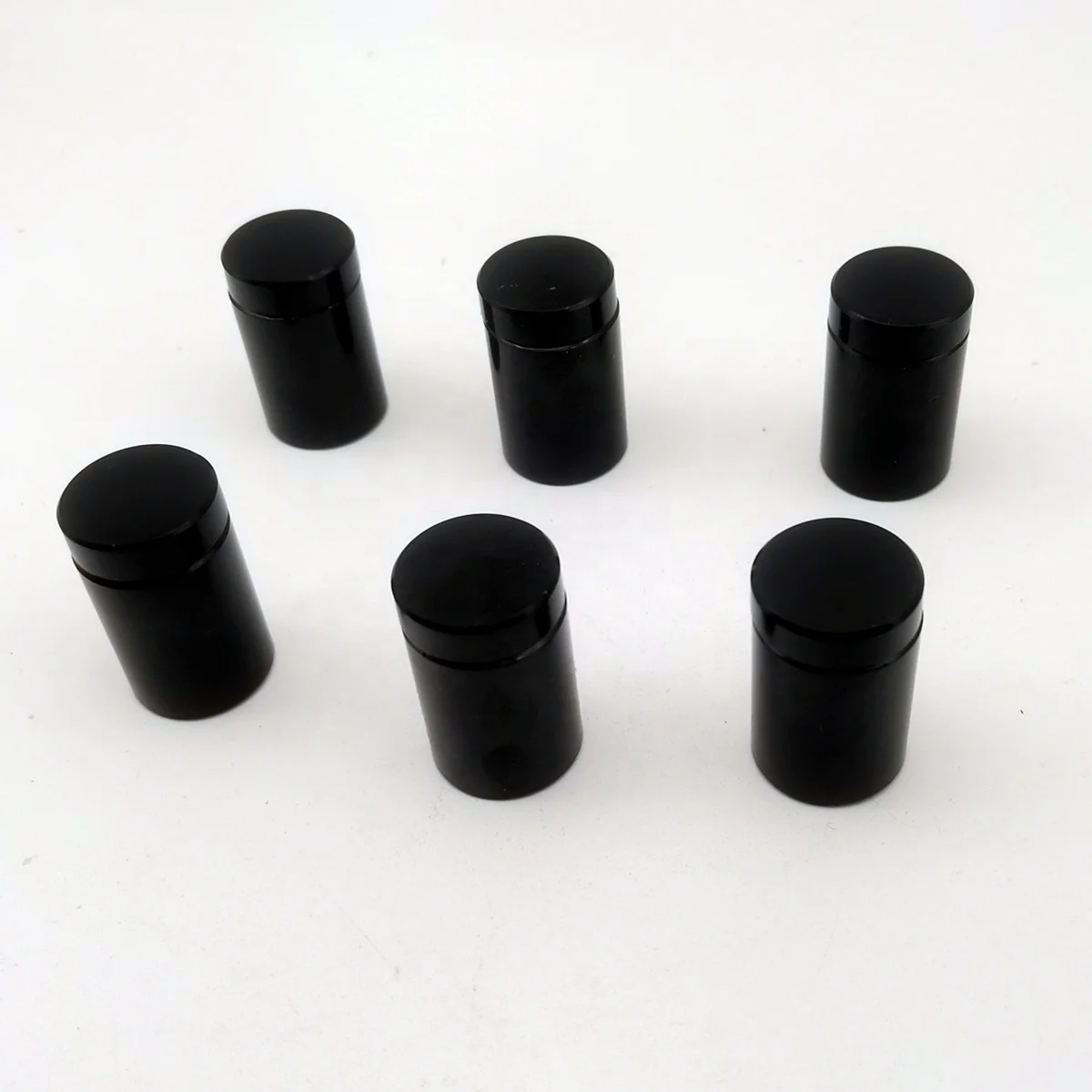 Leading Manufacture Black Aluminum Sign Standoff For Acrylic Display