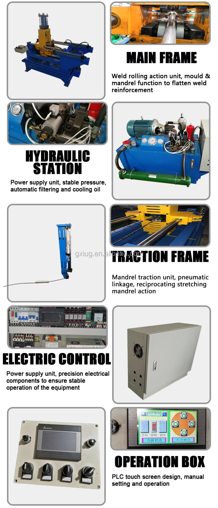 pipe leveling machine