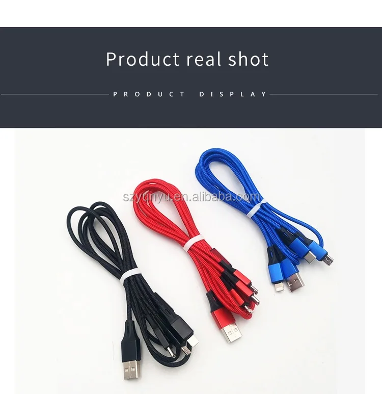 2020 Amazon Hot Selling Magnetic Charging Cable 3 in 1 Magnetic Cable Fast ChargingMagnetic Usb Cable For Apple Type C Micro USB - ANKUX.COM