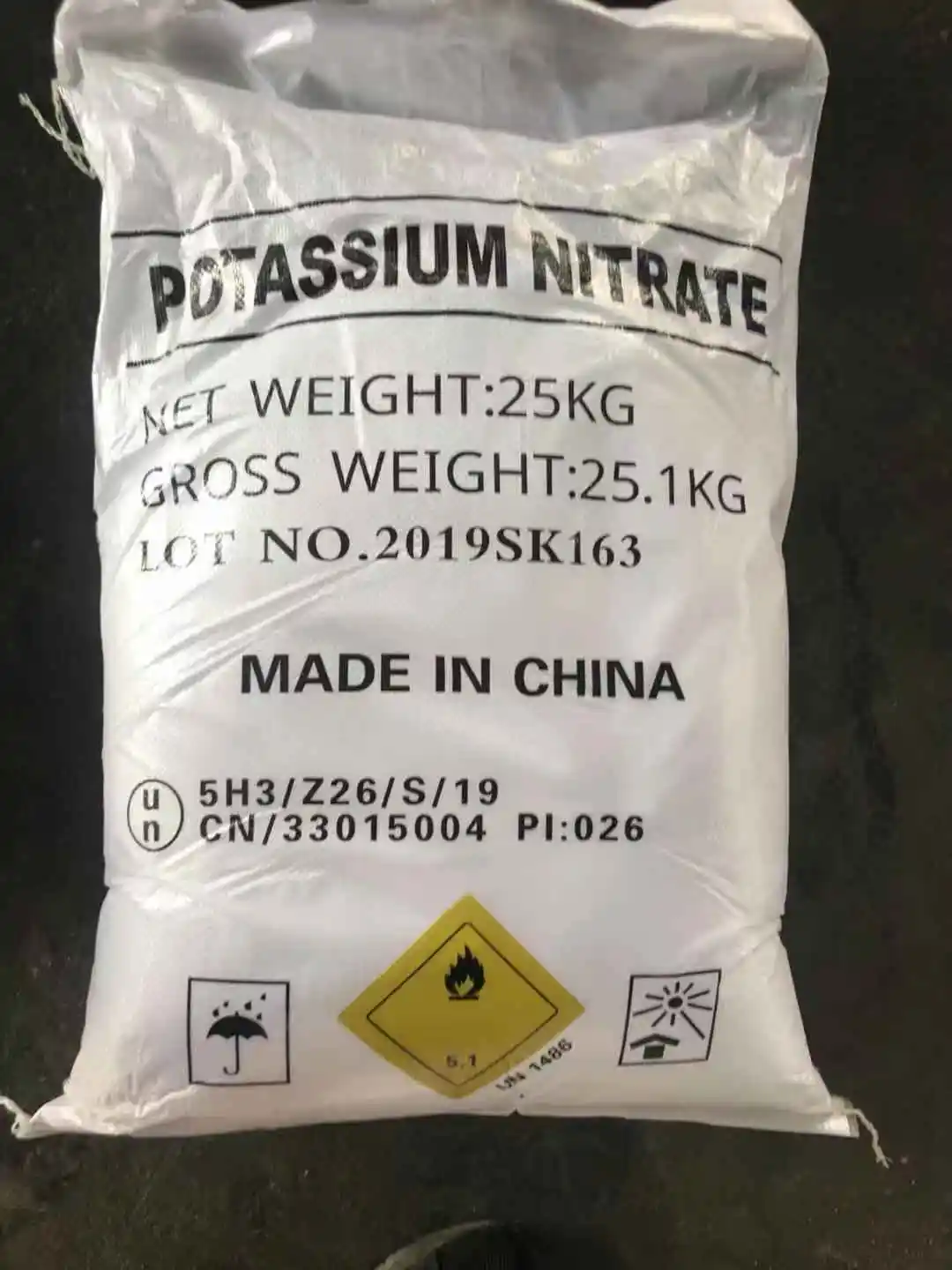 industry grade potassium nitrate supplier 99.5%