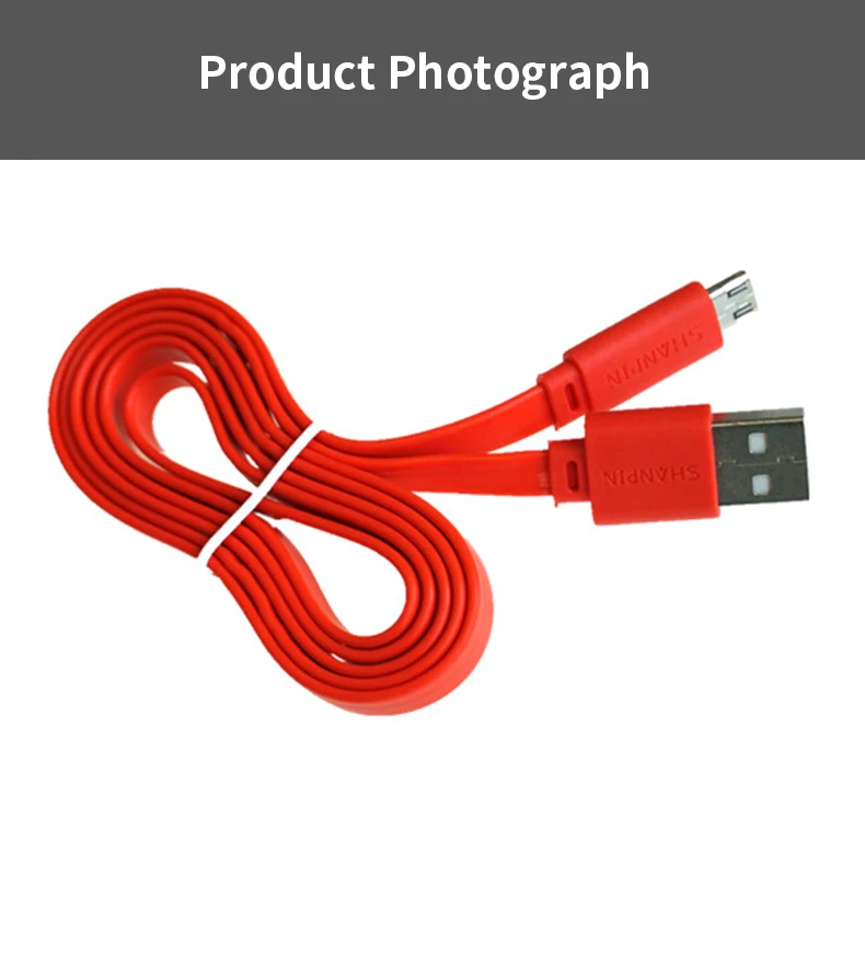 shangpin 2A fast charging type c data usb cable 1A for all mobile devices - ANKUX.COM
