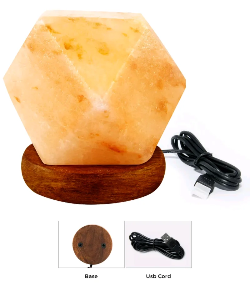 Wholesale Pink Himalayan Salt Lamp Sleepfriendly Desk Lamp From