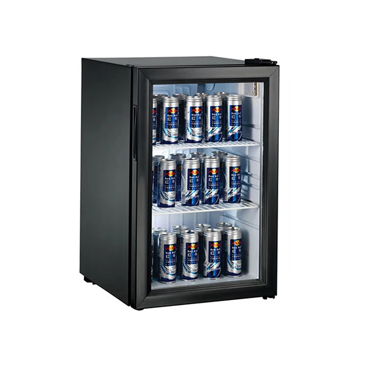 Meisda 68l Commercial Mini Display Fridge Supermarket Beverage Small Refrigerator With Glass