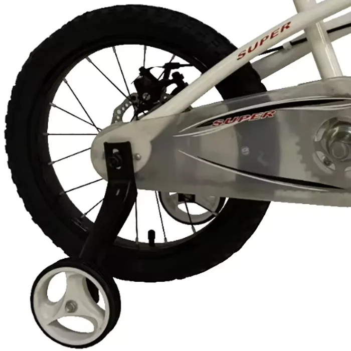 product white color princess 16 inch girls bicicleta children s bicycle baby cycle kids bike for 5 6 7 8 9 10 years girl velo enfant-5