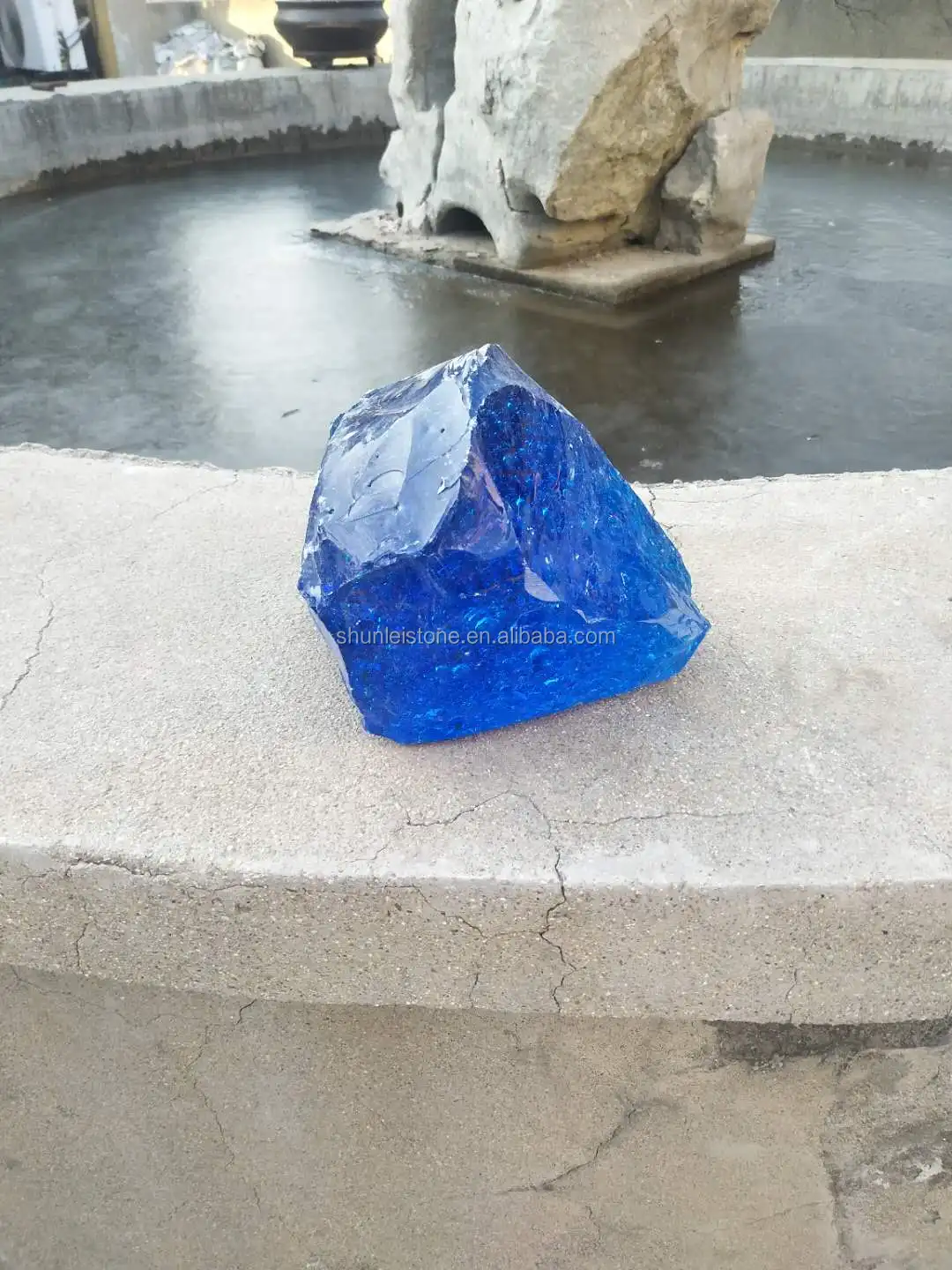 Decorative Purple Slag Glass Rock Buy Purple Glass Rock,Slag Glass