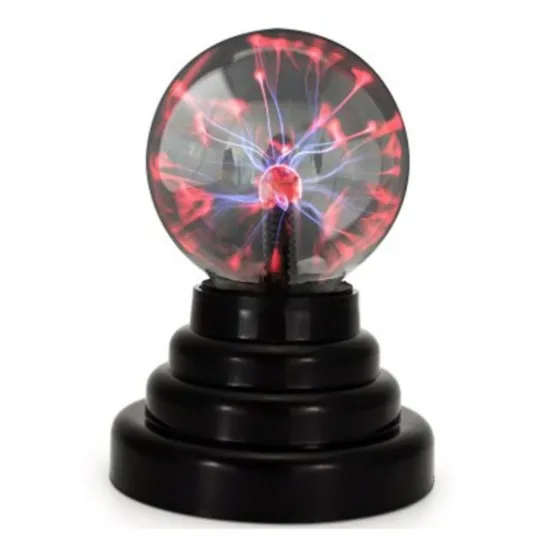 Amazon sells 3-inch USB magic electrostatic ion ball lamp lightning ball night light atmosphere lamp