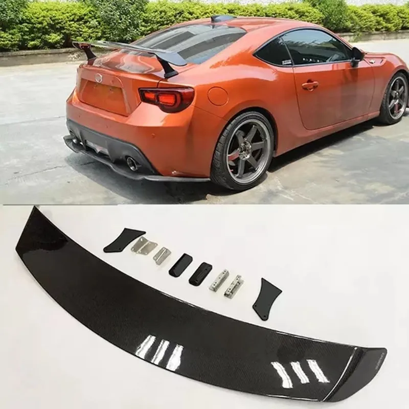 Fits 13 14 15 16 FRS BRZ JDM FA Style Real Carbon Fiber Rear Trunk Wing Spoiler
