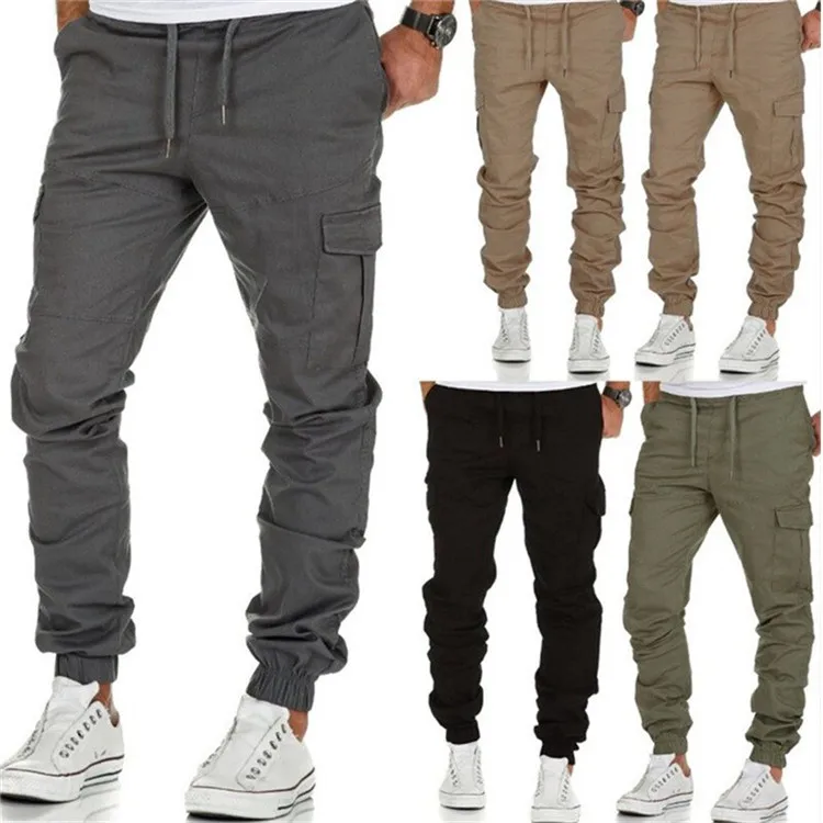 solid color joggers