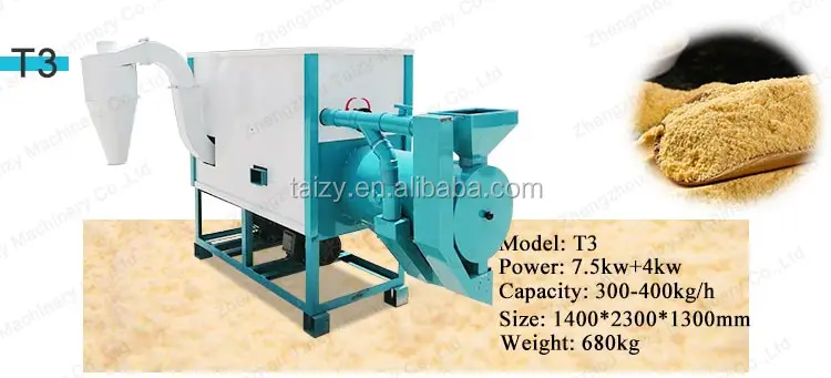 milling machine of maize corn grain grits grinder machine corn grinder