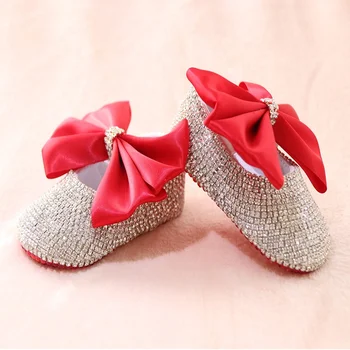newborn red bottom shoes