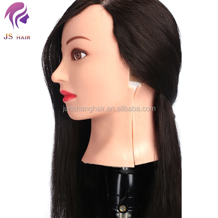 Male Hair Training Head With Beard,Salon Mannequin Head Training Snap Cap,Man Heads Of