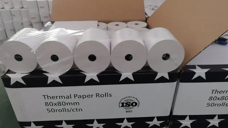 Thermal Paper Factory Direct Wholesale Prices 80x80 Stock Lot Thermal ...